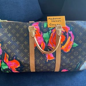 STEPHEN SPROUSE
X LOUIS VUITTON
MONOGRAM
ROSES KEEPALL 50